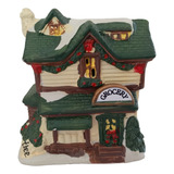 Figura Decorativa Casa Navidad Tiendita Árbol Navideño 