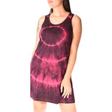 Vestido Corto Musculosa (art 033)-  Batik De Jersey De Algodon Del 1 Al 5. Somos Fabricantes