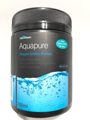 Aquapure 250ml - Trata 1000l Aquário Melhor Que Purigen