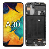 Tela Oled Display Frontal Para Samsung Galaxy A30 Com Aro