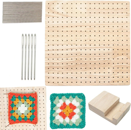 Ganchillos Crochet Kit, Kit Inicio Ganchillo,tablero Bloqueo