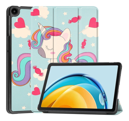 Funda Smart Case Para Huawei Matepad Se 10.4 Unicornio