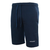 Bermuda Short Hombre Algodon Deportivo Bolsillos Ajustable