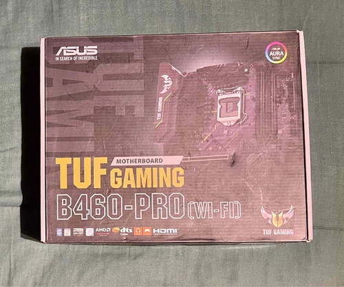 Caja Motherboard Asus Tuf Gaming B460-pro Wifi
