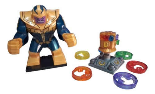 Figura Thanos Big Blocos De Montar Marvel Vingadores