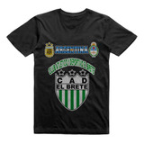 Remera Algodon Negra Club El Brete Posadas Misiones