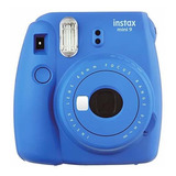 Cámara Fuji Instax Mini 9 Instantánea Fujifilm Azul