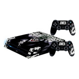 Skin Para Playstation 4 Pro Modelo (35037ps4p) Joker
