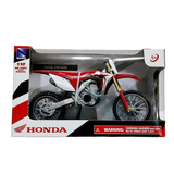 Honda Crf450r Motocross Escala 1/12 New Ray Color Rojo