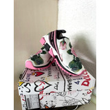 Tennis  Dolce Gabanna  Con Estampados De Rosas Tropicales