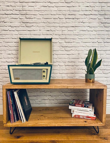 Mueble Gabinete Vintage De Madera Tipo Industrial