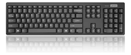 Lenovo  Teclado Compacto Inalámbrico  100 Teclados Pc, Con