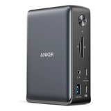 Hub Usb-c - Anker - 13 En 1 - Usb-a Usb-c Hdmi Dp Pd Red Sd 