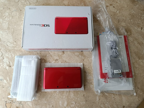 Nintendo 3ds Vermelho Excelente Estado E Completo