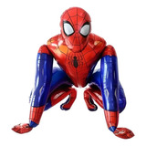 Globo Spiderman Hombre Araña 3d Metalizado  60cm