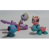 Lote Com 4 Lps Miniaturas Littlest Pet Shop Coleçao Lot04