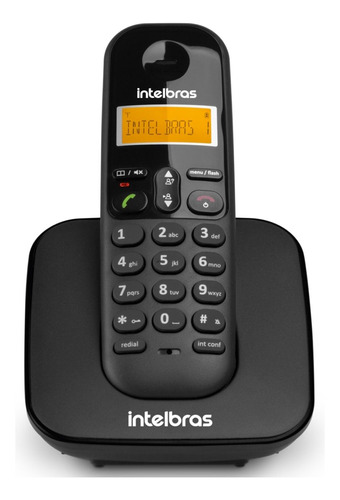 Telefone Sem Fio Intelbras Ts 3110 Com Bivolt Preto