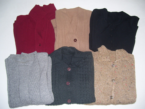 Lote Sweaters Saquitos Chalecos Remeras Retro Vintage