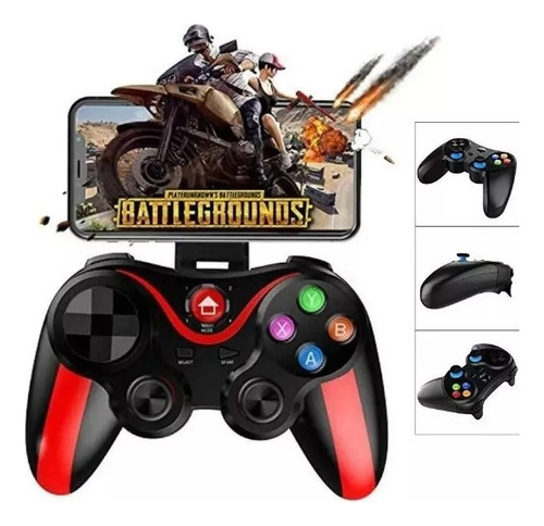 Controle Para Celular Android Smart Tv Pc 3 Em 1 Gamepad 