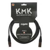 Cable De Micrófono Klotz Xlr M1fm1k1000 10 Mts Color Negro