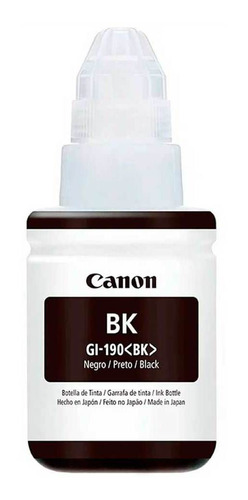 Botella Canon Gi-190 Bk Primera Y Segunda Generación