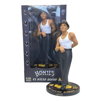 Homies 1:10 Figura El Gallo Negro Cholo Dga Collectibles | Envío gratis
