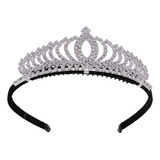 Diadema Con Forma De Corona De Diamantes De Imitación Love H