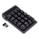 Teclado Inalámbrico De 2,4 Ghz Mini Teclado Numérico Usb 