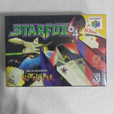 Fita Nintendo 64 Star Fox 64 E Rumble Pak Lacrado 