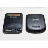 2 Discman Sony , D-141 Y D-125