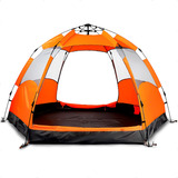 Barraca Monta Sozinha Camping 3/4 Pessoas Automática Dobráve