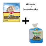 Alimento Supreme + Heno Timothy Kit Paquete Cuyo