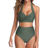 Trajes De Baño Para Mujer 2 Pieza Conjunto De Bikini Bañador