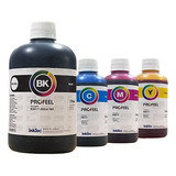 Tinta Ep Corante Inktec E0017 500ml Black + 3x250ml Colorida