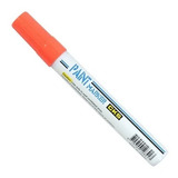 3x Caneta Permanente Paint Marker Cks Laranja Pinta Rejunte