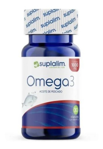 Omega 3 1000mg X 30 Capsulas Blandas Suplalim