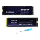 Ediloca En600 Pro Ssd 1tb Pcle 3.0x4, Nvme M.2 2280, Hasta 3