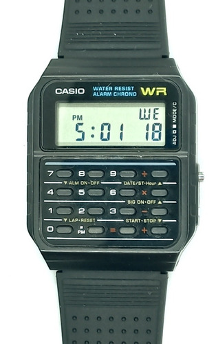 Reloj Casio Con Calculadora Vintage  Ver Especificaciones 