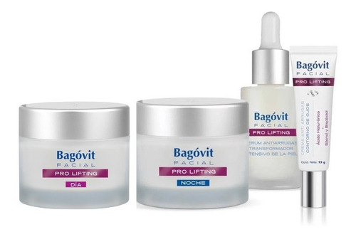 Bagovit Combo Pro Lifting Serum+ Cr Dia+ Cr Noche + Contorno