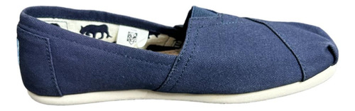 Toms Originales Y Nuevos Classic Navy Canvas Mujer Marino