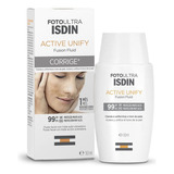 Isdin Protetor Foto Ultra Active Unify Fps 99 Corrige 50ml