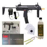 Marcadora Airsoft Aeg Semi Full Hk Mp7 A1 Bbs 6mm Xchws C