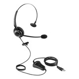 Headset Telemarketing Intelbras Chs 55 Usb Com Microfone