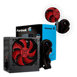 Fonte Pc Gamer 500w Fortrek Crusader Bivolt Atx Cooler 12cm