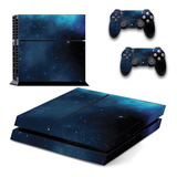 Skin Personalizado Para Ps4 Fat Galaxia (462)