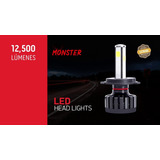 Kit Led Evolum Monster 4 Caras Led 1450 Lumenes+regalo Led