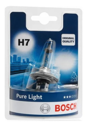 Ampolleta Bosch H7 Pure Light 12v 55w Blanco Neutro