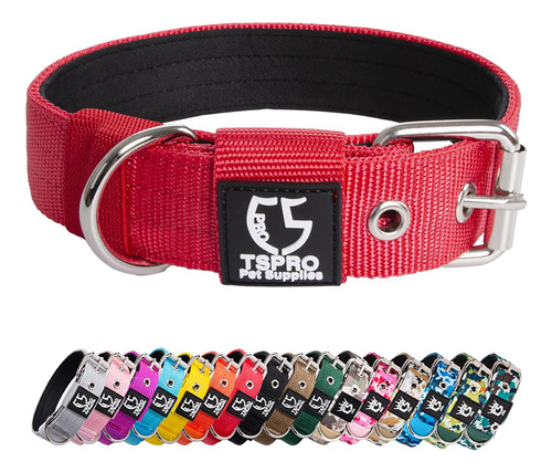 Collar De Perro Táctico Tspro Collar De Perro De 1,25 Pulgad