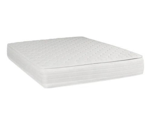 Colchon Doble 140x190 Pillow Top Original Comodo Blanco