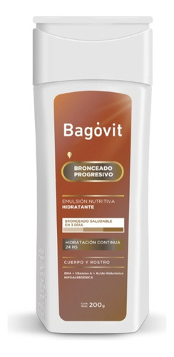 Bagovit Bronceador Progresivo 